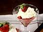 Fräsch jordgubbsdessert