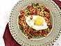 Fried rice med het chilikorv