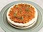Frozen cheesecake med hjortronkompott