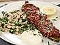 Fylld zucchini med parmesankräm