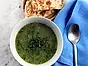 Gazpacho med avokado- och fetaostquesadillas