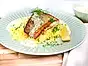 Gös med örtig citronsås och pressad potatis CK