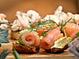 Gravad lax med gurka ny