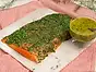 Gravad lax med hovmästarsås