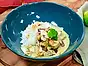Green curry beef