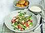 Grekisk sallad med grillad kyckling