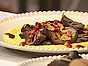 Grillad aubergine med curryyoghurt