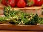 Grillad broccoli med örter