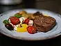 Grillad oxfilé med hemmagjord bearnaisesås