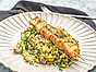 Grillade laxspett med matvetesallad