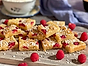Hallonkladdkaka med vit choklad