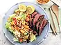Helstekt entrecote med chorizokryddsmör