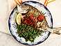 Helstekt fisk med tabbouli