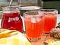 Hemgjord hallonsaft