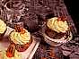 Höstiga cupcakes med pumpa
