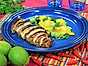 Jerk chicken med mangosalsa
