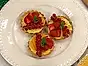 Kall tartelette med färska bär