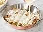 Kantarellcrêpes med parmesan och spetskål