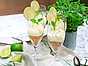 Key lime pie i glas