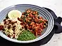 Kikärtsfräs med couscous och chimichurri