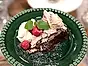 Kladdkaka med frasig chokladmaräng