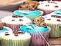 Kladdkakemuffins med frosting