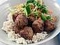Koreanska köttbullar med sesamris