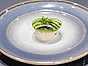 Krabba med yuzu, soja, shiso och avokado