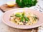 Krämig citronpasta med kyckling