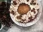 Krämig kladdkaka på mörk choklad