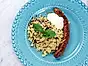 Kryddig couscous med merguez