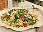 Kycklingsallad med pasta och dijondressing