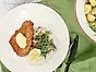 Kycklingschnitzel med potatissallad