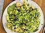Laxpasta med cashewpesto