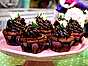 Leilas chokladcupcakes med lavendel