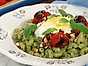 Macaronetti med pesto, tomater och burrata