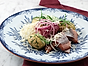 Matjessill med dillslungad potatis och pepparrotskräm