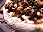 Monikas brietårta med frukter och nötter