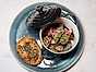 Moules gratinées