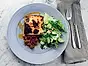 Moussaka med grekisk örtsallad
