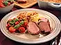 Parma- och salviainlindad fläskfilé med potatisgratäng