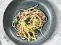 Pasta à la limone med grönkål och skinka