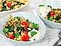 Pasta bowl med ugnsrostade tomater och mozzarella