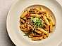 Pasta med koreansk köttfärssås