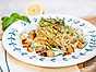Pasta med kronärtskocka och citron