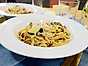 Pasta med lamm- och timjansås