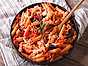 Pasta penne alla caponata