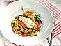 Pastasallad med kronärtskockor och burrata