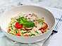 Pastasallad med pesto och tonfisk