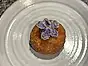 Petit choux au craquelin med kanderade blommor